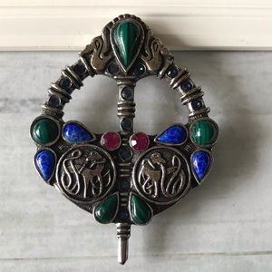 Vintage Celtic Brooch